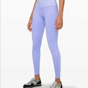 Wunder Under High Rise Tight 25” - Lavender Dusk (size 4)